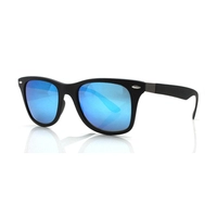 Newest Trending Fashion Design Your Own Mirrored Lenses Black Sunglasses